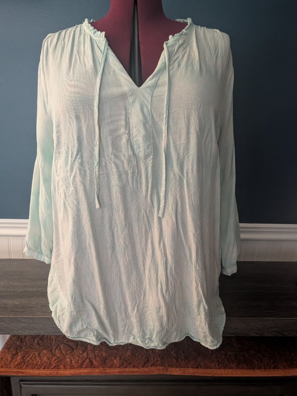 Torrid size 2 light blue top